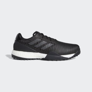 Adidas CodeChaos Sport Wide Golfschoenen Core Black / Dgh Solid Grey / Glow Blue (EF5730)