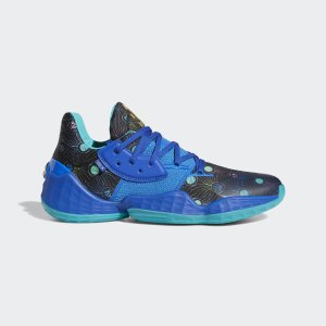 Adidas Harden Vol. 4 Glow Blue / Royal Blue / Gold Metallic (EF9923)