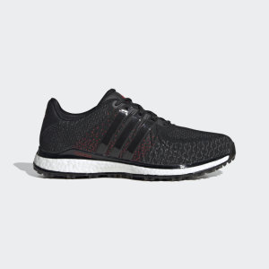 Adidas TOUR360 XT-SL Textile Spikeloze Golfschoenen Core Black / Grey Five / Scarlet (EG4877)