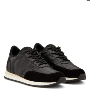 Giuseppe Zanotti JIMI RUNNING Low Top Sneakers Black (22402)