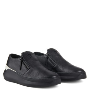 Giuseppe Zanotti CONLEY ZIP Low Top Sneakers Black (73152)