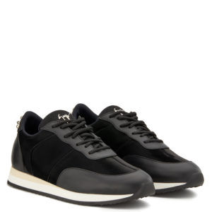 Giuseppe Zanotti JIMI RUNNING STUDS Low Top Sneakers Black (17023)