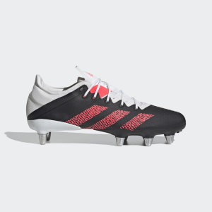Adidas Kakari Z.0 Soft Ground Rugbyschoenen Core Black / Signal Pink / Crystal White (FU8160)