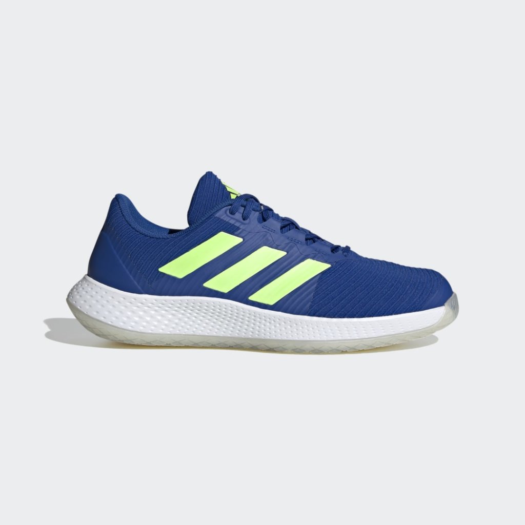 Adidas ForceBounce Handball Shoes Collegiate Royal / Signal Green / Cloud White (FU8393)
