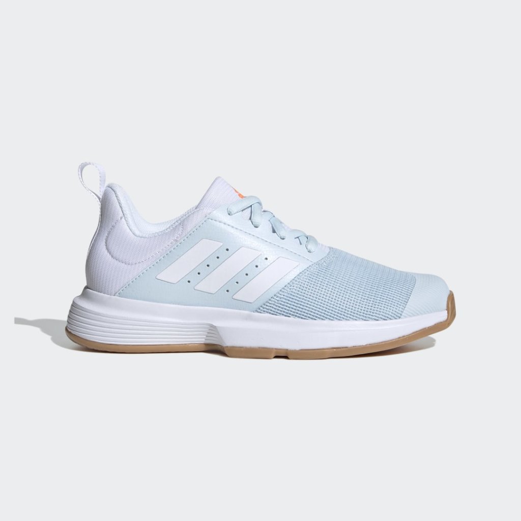 Adidas Essence Indoor Sky Tint / Cloud White / Signal Orange (FU8398)