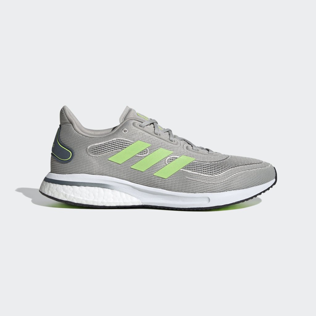 Adidas Supernova Metal Grey / Signal Green / Silver Metallic (FV6029)