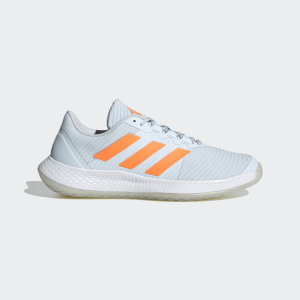 Adidas ForceBounce Handbalschoenen Sky Tint / Signal Orange / Cloud White (FV6385)