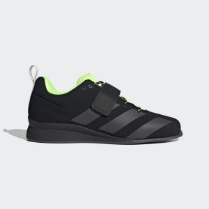 Adidas AdiPower Weightlifting 2 Core Black / Grey Six / Signal Green (FV6592)