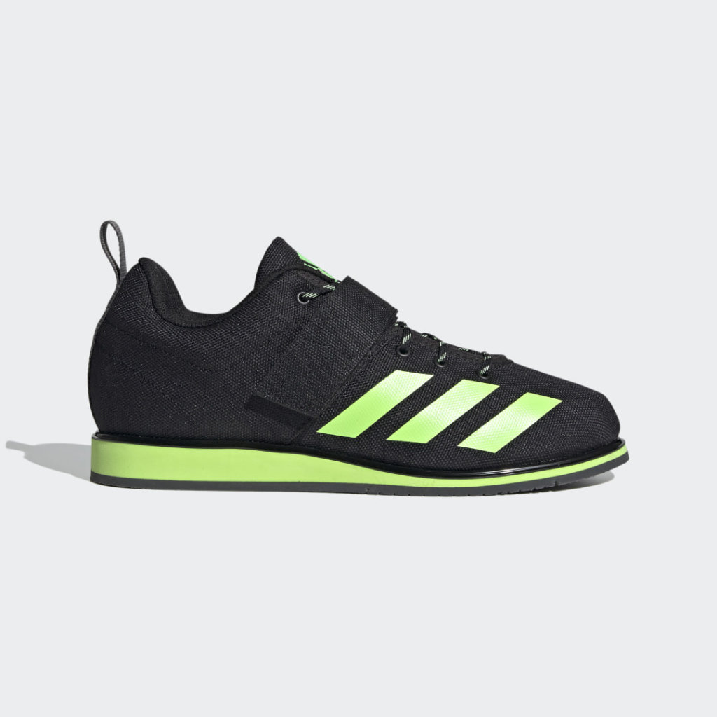 Adidas Powerlift 4 Core Black / Signal Green / Grey Six (FV6596)