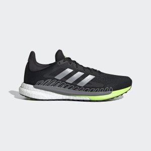 Adidas SolarGlide 3 Core Black / Silver Metallic / Signal Green (FV7254)