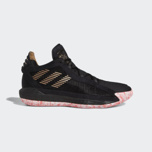Adidas Dame 6 Core Black / Signal Pink / Cloud White (FV8624)
