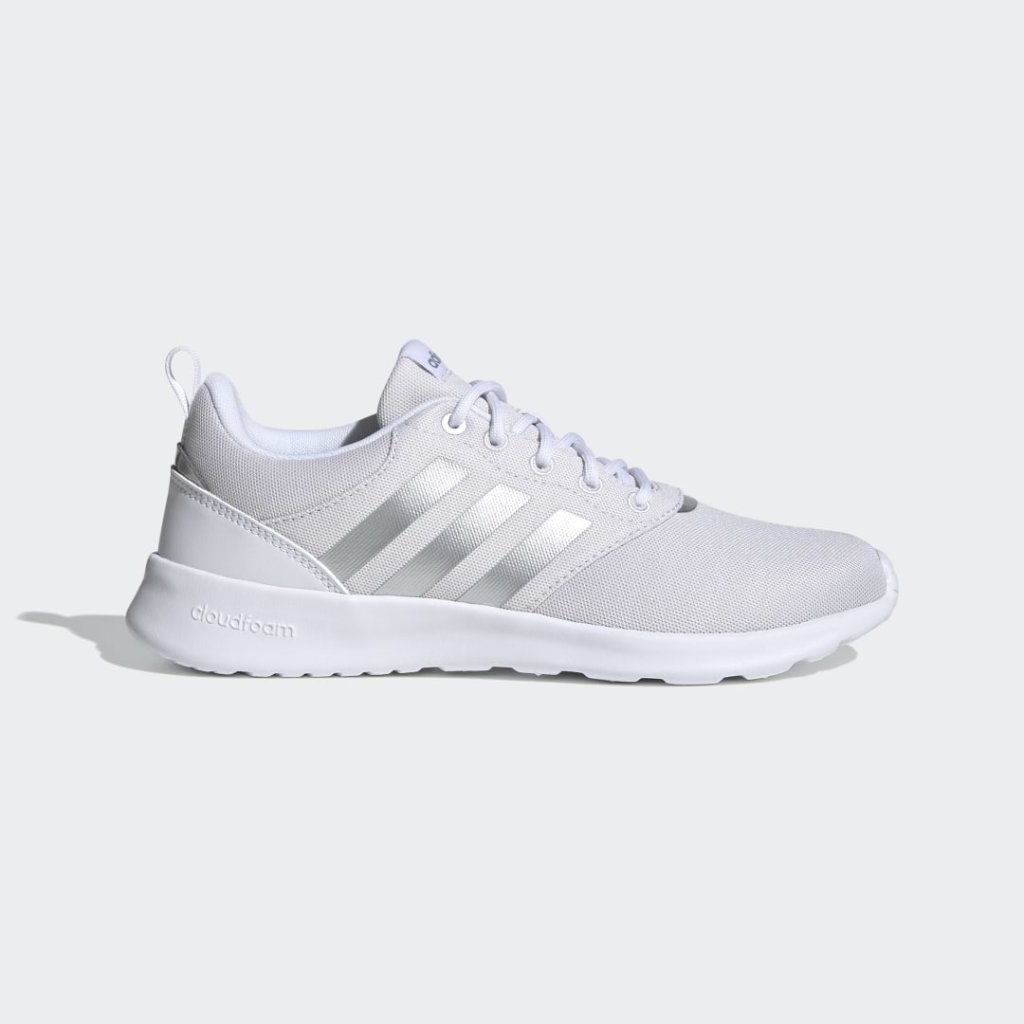 Adidas QT Racer 2.0 Cloud White / Silver Metallic / Orbit Grey (FV9612)
