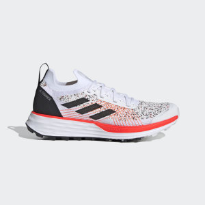 Adidas Terrex Two Parley Trail Running Crystal White / Core Black / Solar Red (FW7415)