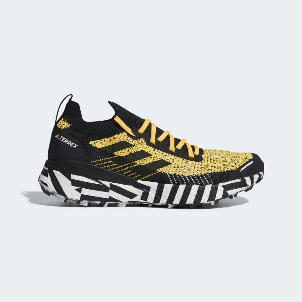 Adidas Terrex Two Ultra Parley Trail Running Solar Gold / Core Black / Cloud White (FW7424)