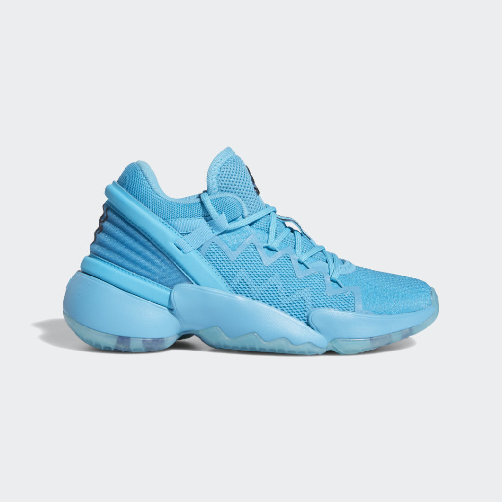 Adidas D.O.N. Issue #2 Signal Cyan / Core Black / Signal Cyan (FW8752)