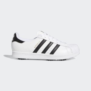 Adidas Golf Superstar Spiked Cloud White / Core Black / Gold Metallic (FY9926)