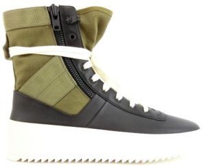 FEAR OF GOD  Jungle High Top Foliage Foliage/Black-Bone (FG07S18U-20LEC0-9965)