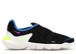 Nike Free RN Flyknit 3.0 Black Laser Orange Black Laser Orange Hyper Violet (AQ5707-003)