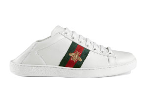 Gucci  Ace Fold Down Bee (W) White (475208 A9L60 9067)