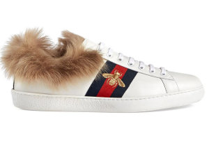 Gucci  Ace Fur White (496093 0FI50)