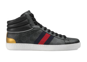 Gucci  Ace GG High Top Black Black (555197 92T20 1140)