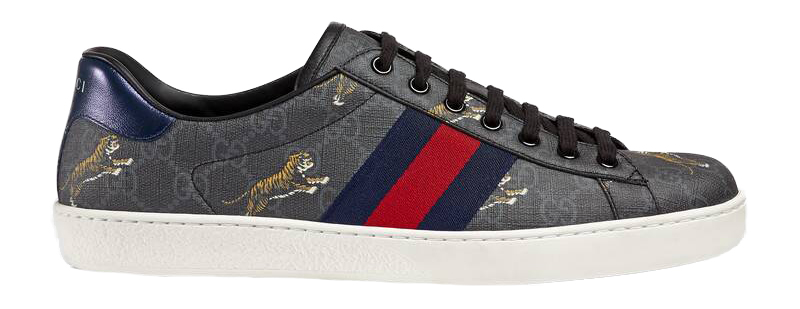 gucci ace tiger black