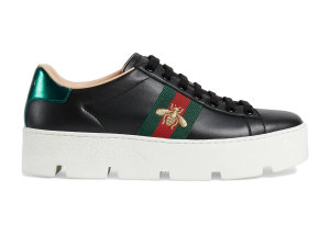 Gucci  Ace Platform Black Black (577573 DOPE0 1061)