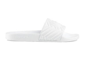 Gucci  Matelasse Slide White White (601041 JD600 9014)