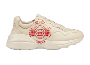 Gucci  Rhyton Interlocking Disk Ivory/Red (630607 DRW00 9522)