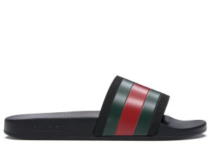 Gucci  Rubber Slides Red Green Black (308234 GIB10 1098)