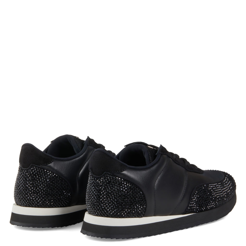 Giuseppe Zanotti JIMI RUNNING Low Top Sneakers Black (69582) (3)