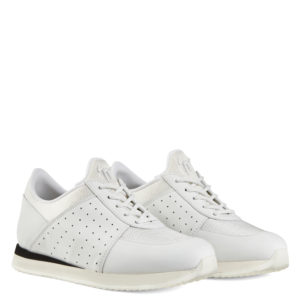 Giuseppe Zanotti NEW JIMI RUNNING Low Top Sneakers White (69657)