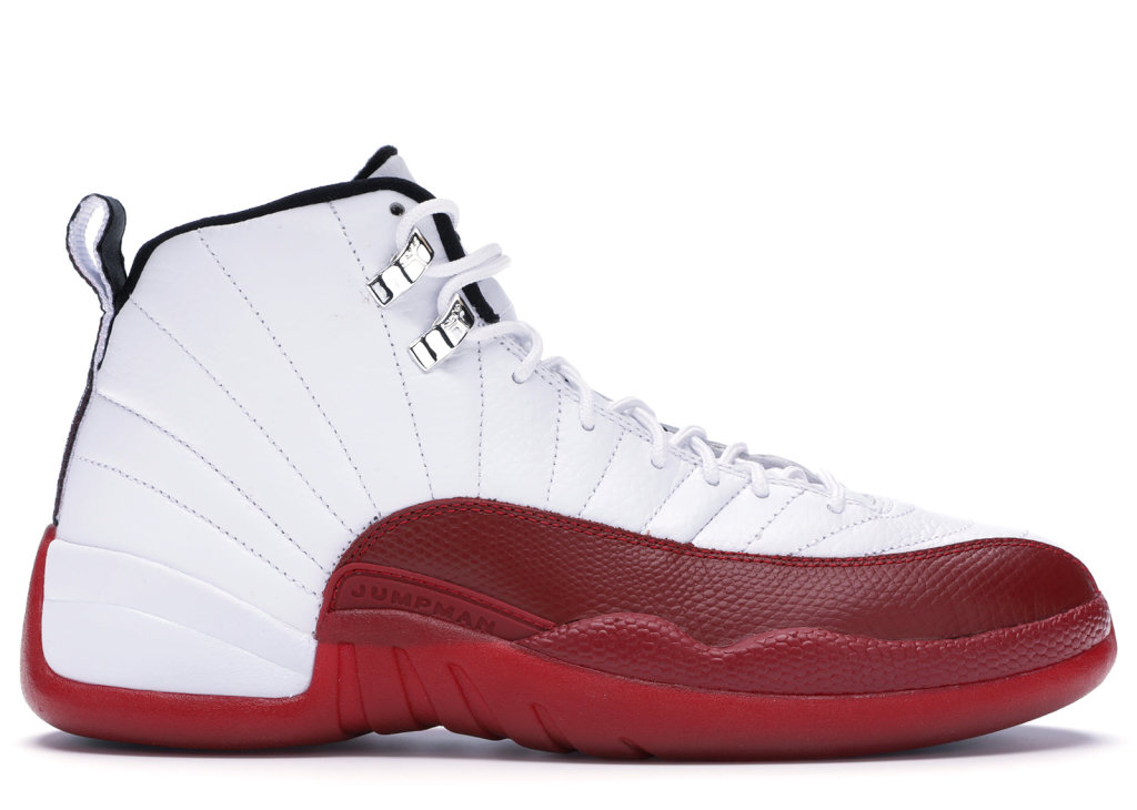 Jordan 12 Retro Cherry (2009) White/Varsity Red (130690-110)