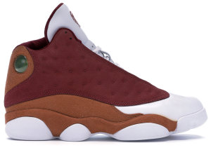 Jordan 13 Retro Premio Bin 23 White/Burgundy-Desert Clay (417212-601)
