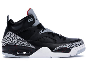 Jordan Son of Mars Low Black Cement Black/Black-University Red-Grey Mist (580603-002)
