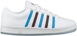 K-Swiss  Classic 88 Knit Gary Vaynerchuk GaryVee 003 Clouds and Dirt White/Blue-Brown (06174-191-M)