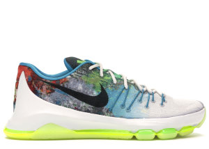 Nike  KD 8 N7 Summit White/Lunar Grey-Light Liquid Lime-Anthracite (811363-123)