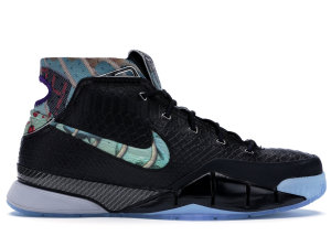 Nike  Kobe 1 Prelude (81 Points) Black-Multi-Color-Wolf Grey (640221-001)