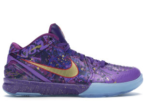Nike  Kobe 4 Prelude (Finals MVP) Court Purple/Metallic Gold-Purple Venom (639693-500)