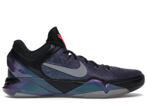 Nike  Kobe 7 Invisibility Cloak Black/Court Purple-Turquoise Blue (488371-005)