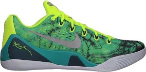 Nike  Kobe 9 EM Low Easter Turbo Green/Metallic Silver-Volt-Black (646701-300)