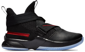 Nike  LeBron Soldier 12 FlyEase Black Black University Red Black (AV3812-004)