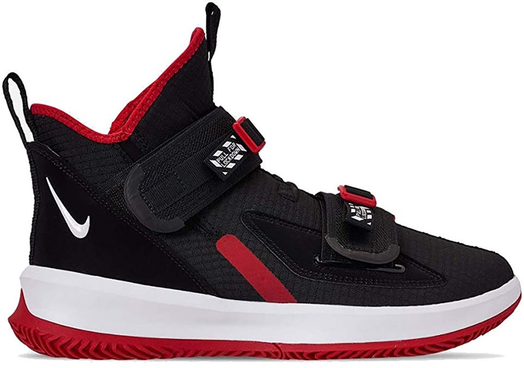 Nike LeBron Soldier 13 Bred Black/University Red-White (AR4225-003)