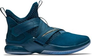 Nike  LeBron Zoom Soldier 12 Agimat Blue Force/Metallic Gold-Agean Storm (AO4054-400)