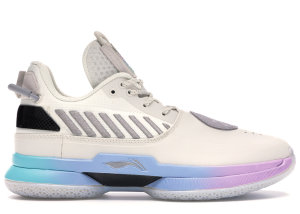 Li-Ning Way of Wade 7 Cotton Candy Pearl White/Coagulation Snow Grey-Blue Violet-Island Blue (ABAN079-12)