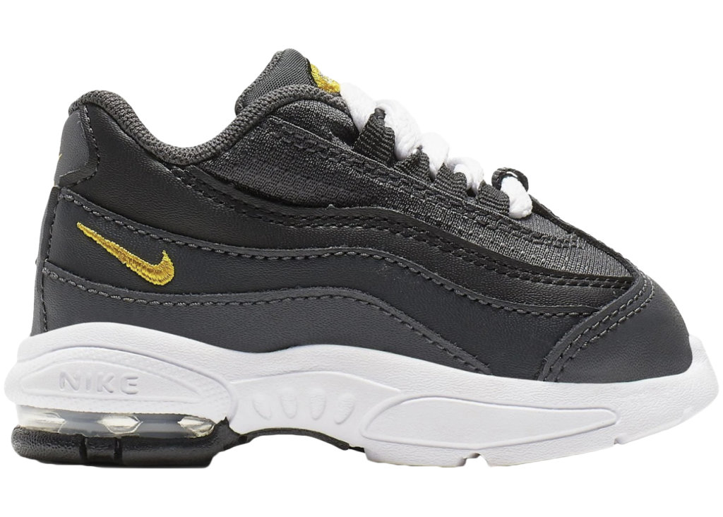 Nike Little Air Max 95 Anthracite (TD) Anthracite/Amarillo/Black (905462-028)