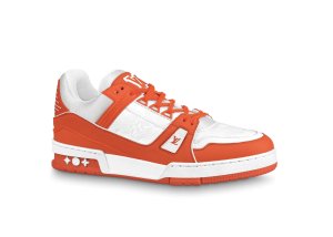 Louis Vuitton LV Trainer Orange Orange/White (1A811P)