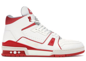 Louis Vuitton LV Trainer Sneaker Mid White Red White/Red (1A54IA)
