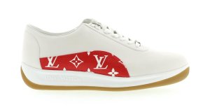 Louis Vuitton  Sport Supreme White Monogram White/Red/Gum (CL-0147)