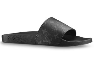 Louis Vuitton Waterfront Mule Monogram Eclipse Black (1A3PRW)